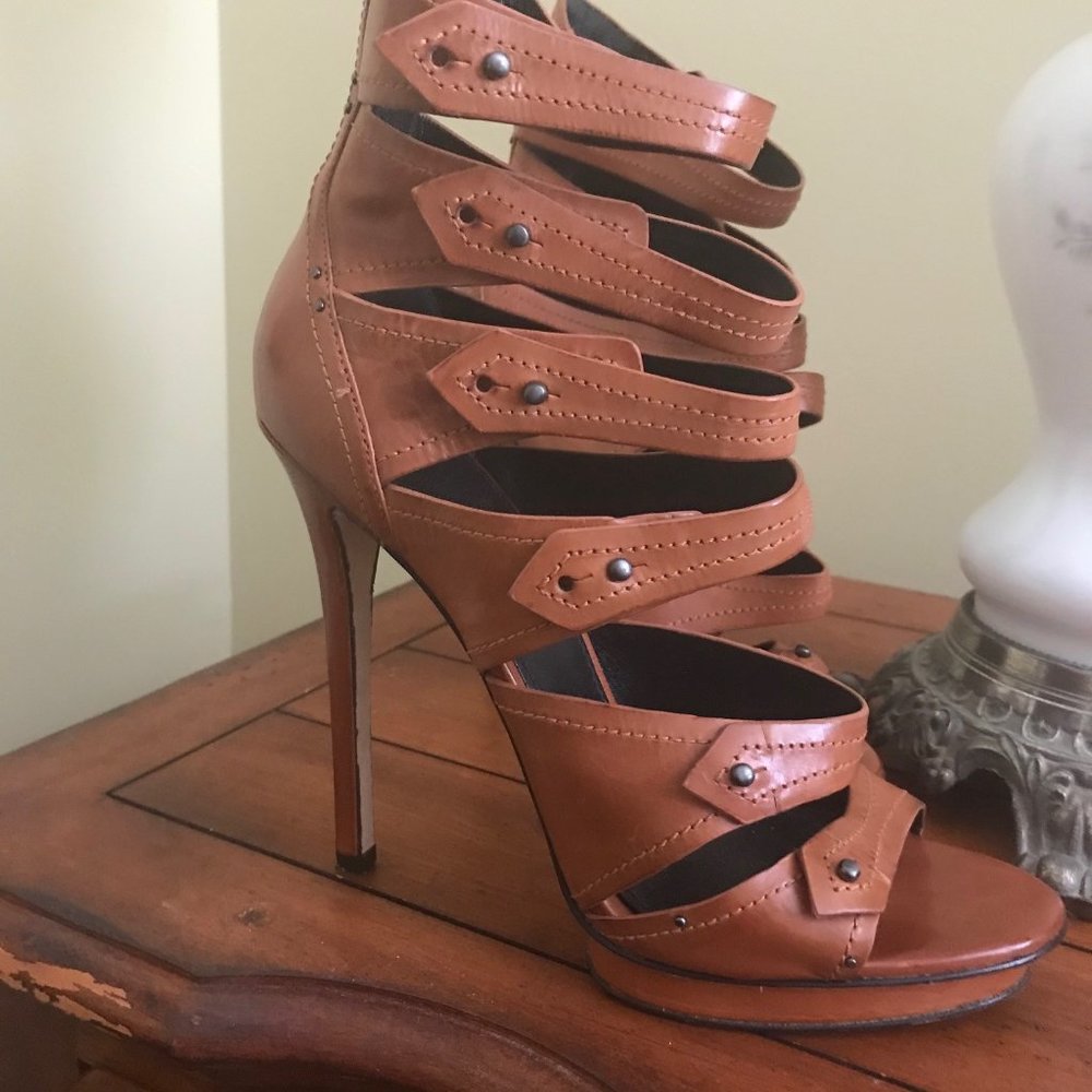 Brian Atwood strappy booties